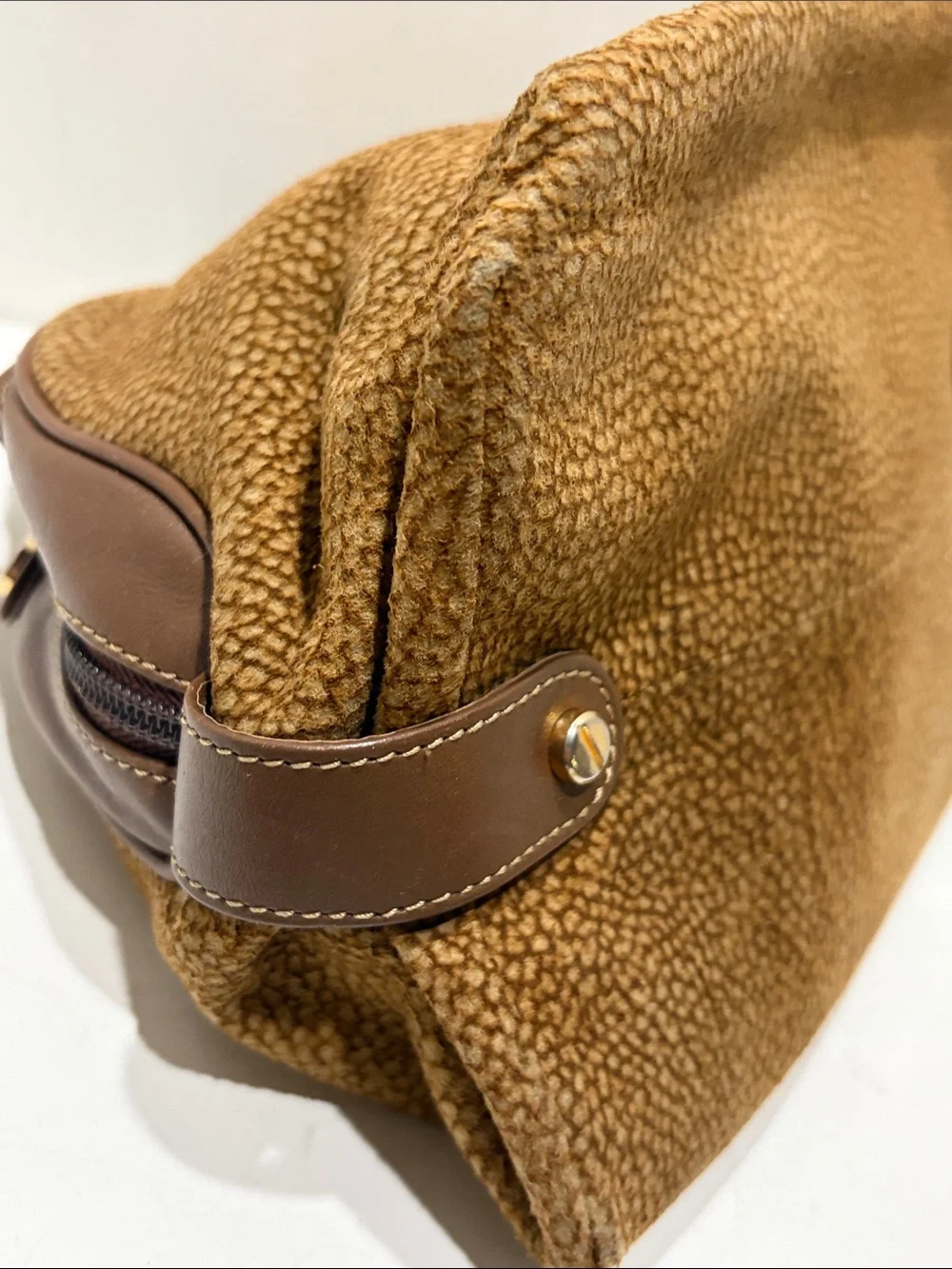 Borbonese Redwall vintage dome